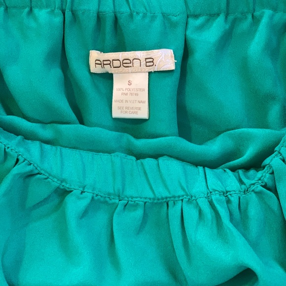 {Arden B} Strapless Ruffle Dress - Picture 3 of 4